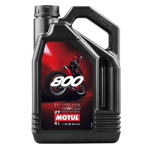 Motul 800 2T Factory Line Oil Fully Synthetic 4L