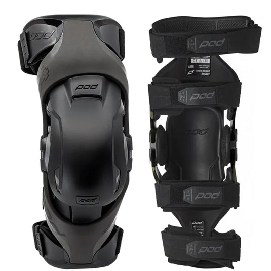 POD K4 2.0 Black Youth Knee Braces - Pair