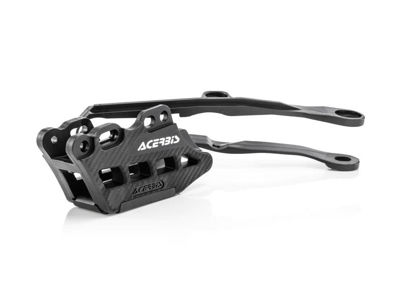 Acerbis Chain Guide & Swingarm Slider Kit Black - Kawasaki
