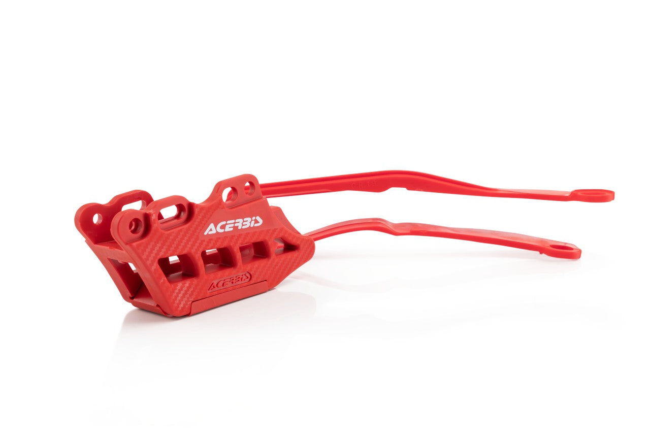 Acerbis Chain Guide & Swingarm Slider Kit Red - Honda