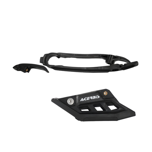 Acerbis Chain Guide & Swingarm Slider Kit Black - Husqvarna