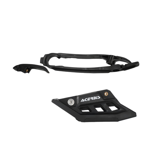 Acerbis Chain Guide & Swingarm Slider Kit Black - KTM
