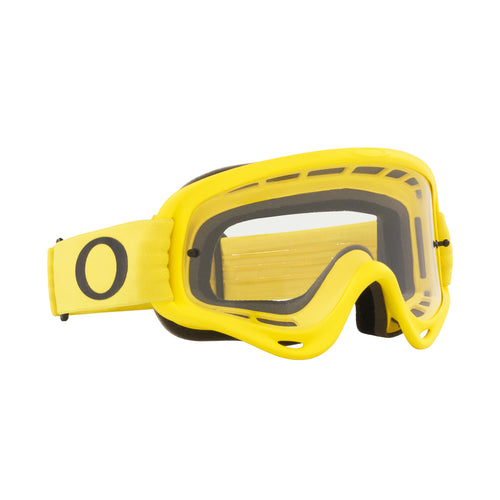 Oakley XS O Frame MX Goggle (Moto Yellow) Clear Lens
