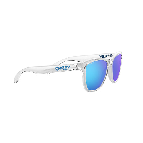 Oakley Frogskins Sunglasses Clear Prizm Sapphire Lens