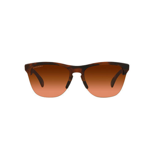 Oakley Frogskins Lite Sunglasses Matte Brown Tortoise Prizm Brown Gradient Lens