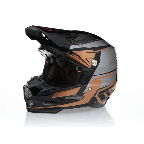 2024 6D ATR-2 Mach Bronze Grey Black Motocross Helmet