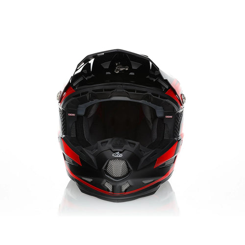 2024 6D ATR-2 Mach Red Grey Black Motocross Helmet