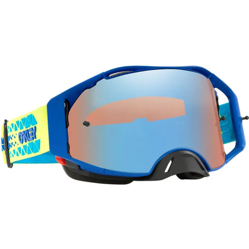 Oakley Airbrake Tread Retina Prizm Sapphire Motocross Goggles