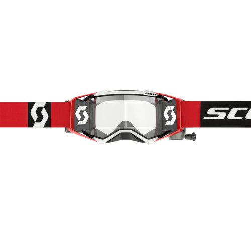Scott Prospect WFS Red Black Clear Roll Off Goggles