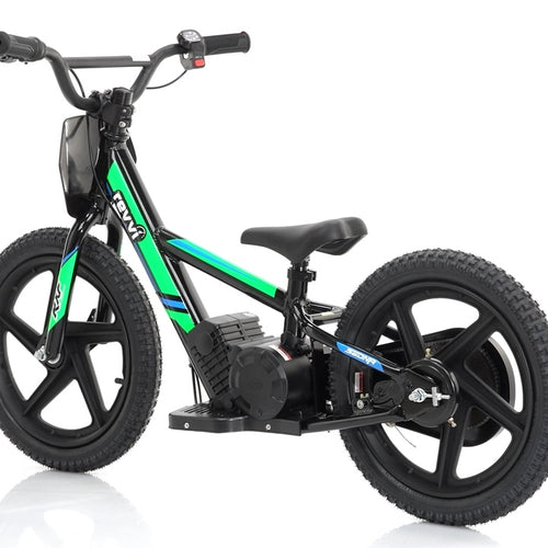 Revvi 16" 250W Electric Balance Bike - Green
