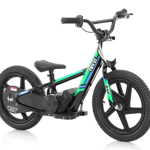 Revvi 16" 250W Electric Balance Bike - Green