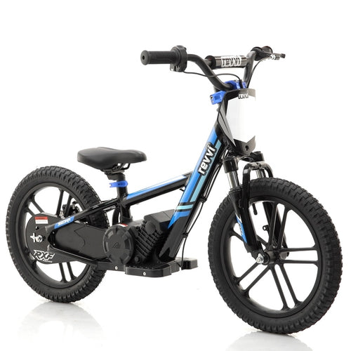 Revvi 16" Plus 250W Electric Balance Bike - Blue