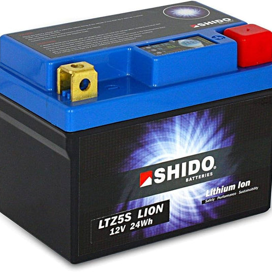 Shido Lithium Battery LTZ5S KTM