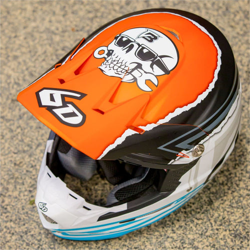 6D ATR-2Y Youth Deegan Replica Motocross Helmet