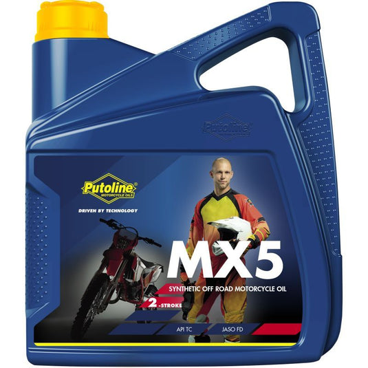 Putoline MX5 2T Oil Semi Synthetic 4L