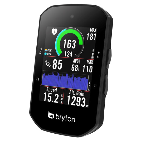 Bryton S500T GPS Cycle Computer Bundle with Speed/Cadence + Heart Rate