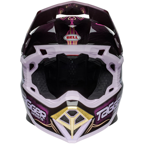 Bell 2024 Moto-10 Spherical Mips Tagger Purple Haze Motocross Helmet