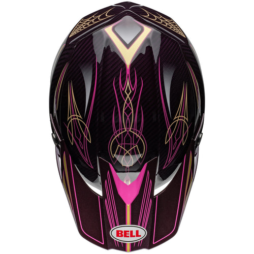 Bell 2024 Moto-10 Spherical Mips Tagger Purple Haze Motocross Helmet