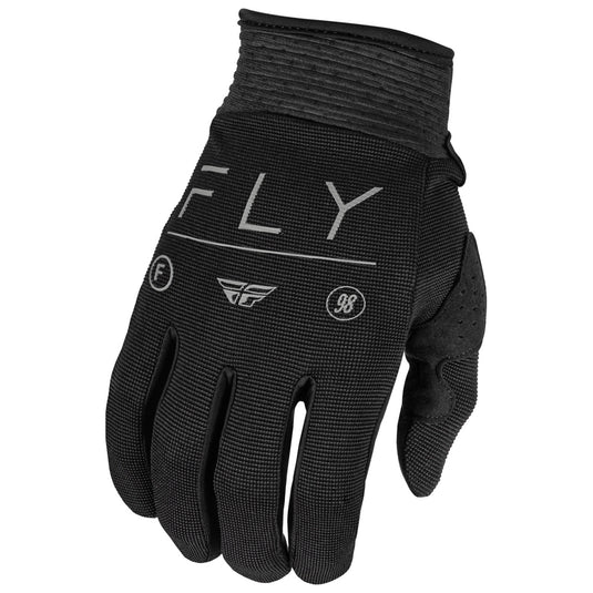 Fly Racing 2024 F-16 Black Charcoal Gloves