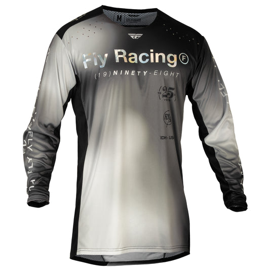Fly Racing 2024 Lite Special Edition Legacy Light Grey Black Jersey