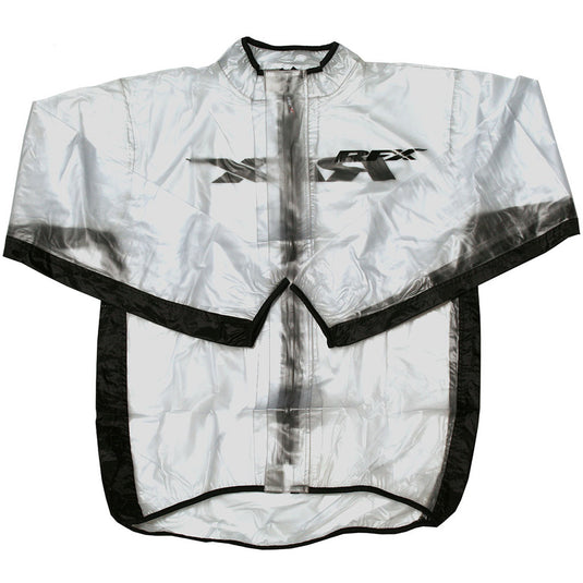 RFX Race Series Clear Black Adult Wet Jacket