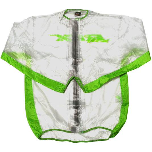 RFX Race Series Clear Green Adult Wet Jacket