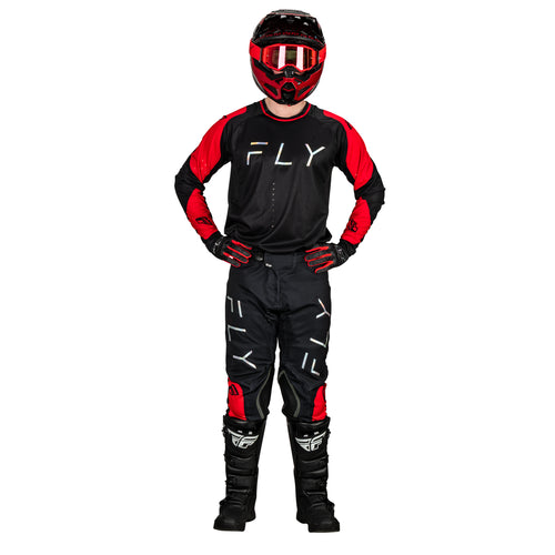 Fly Racing 2024 Evolution DST Black Red Jersey