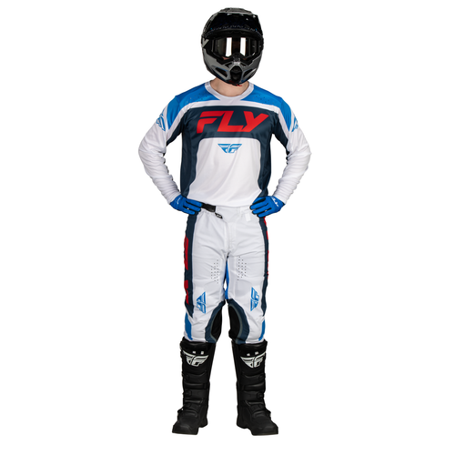 Fly Racing 2024 Lite Red White Navy Jersey
