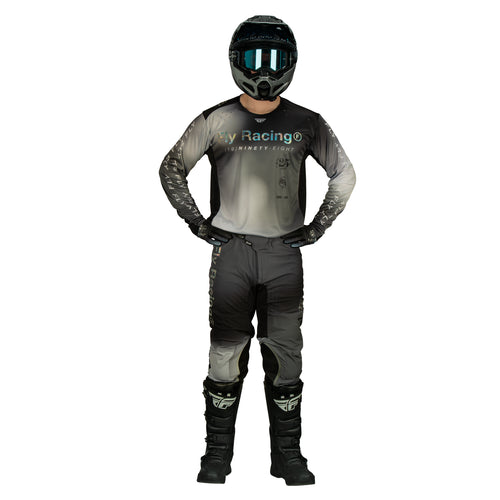 Fly Racing 2024 Lite Special Edition Legacy Light Grey Black Jersey