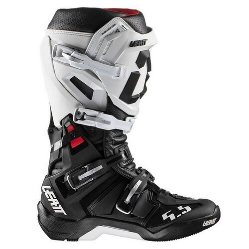 Leatt GPX 5.5 Flexlock White Black Motocross Boots