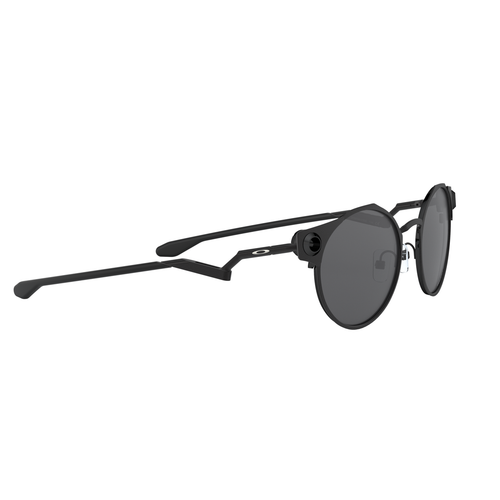 Oakley Deadbolt Sunglasses Satin Black Prizm Black Polarized Lens