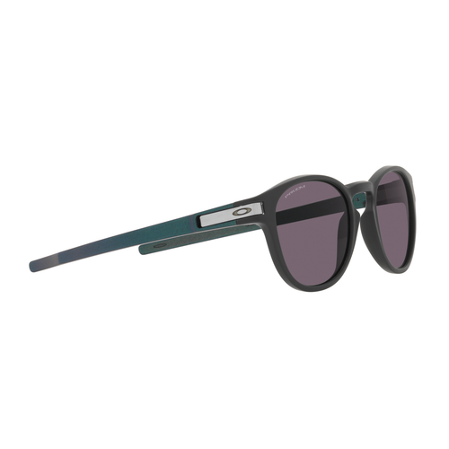 Oakley Latch Sunglasses Matte Carbon Prizm Grey Lens