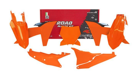 Rtech Plastic Kit Orange KTM SX/F 125-450 2023-2024