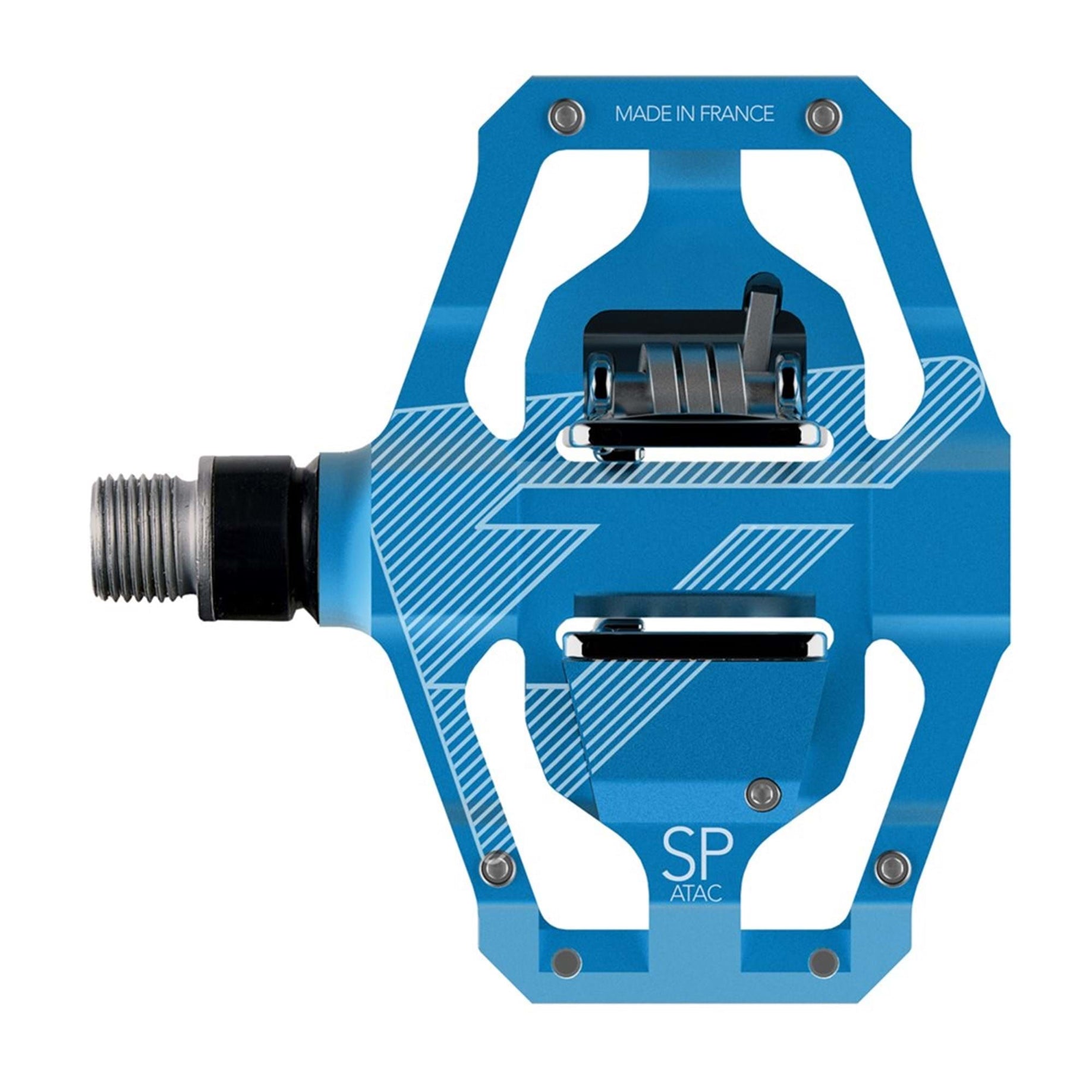 Time Speciale 12 Enduro Pedals Including Atac Cleats - Blue