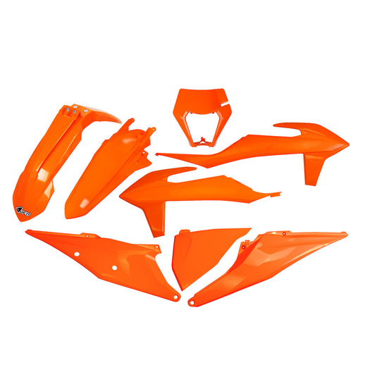 UFO Plastic Kit Orange KTM EXC/F 150-500 2020-2023