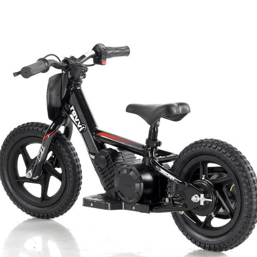 Revvi 12" 100W Electric Balance Bike - Black