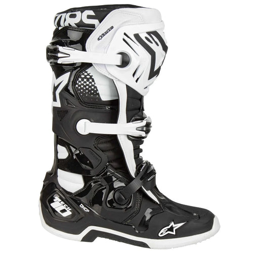 Alpinestars Tech 10 Black White Motocross Boots