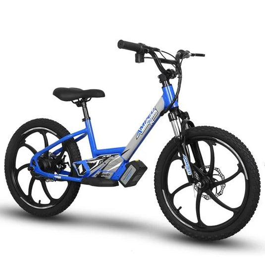 Amped A20 300W Electric Balance Bike - Blue