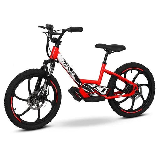 Amped A20 300W Electric Balance Bike - Red