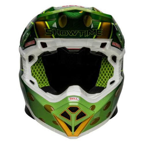 Bell Moto-10 Spherical Mips McGrath Replica Gold Green Motocross Helmet
