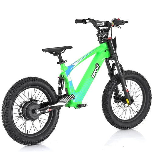 Revvi 18" 500W Electric Bike - Green