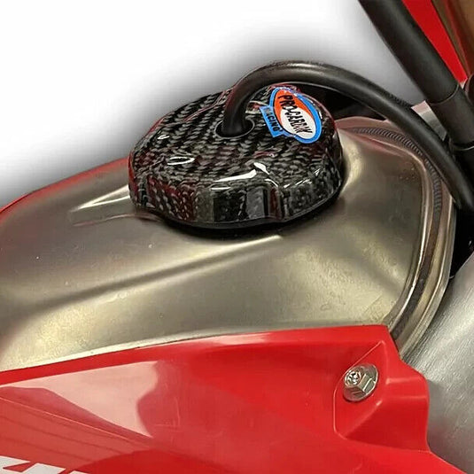 Pro Carbon Fuel Cap Cover - Honda CRF