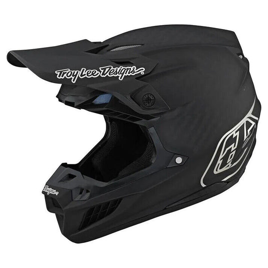 Troy Lee Designs SE5 Carbon Stealth Black Motocross Helmet