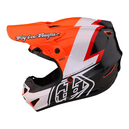 Troy Lee Designs GP Volt Orange Motocross Helmet