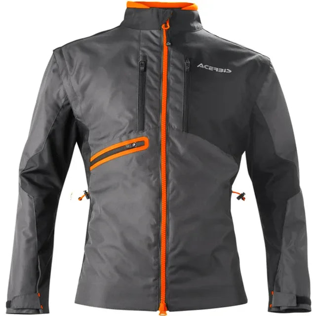 Acerbis Enduro One Black Fluo Orange Enduro Jacket