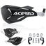 Acerbis X-Factory Handguards - Black White