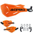 Acerbis X-Factory Handguards - Orange Black