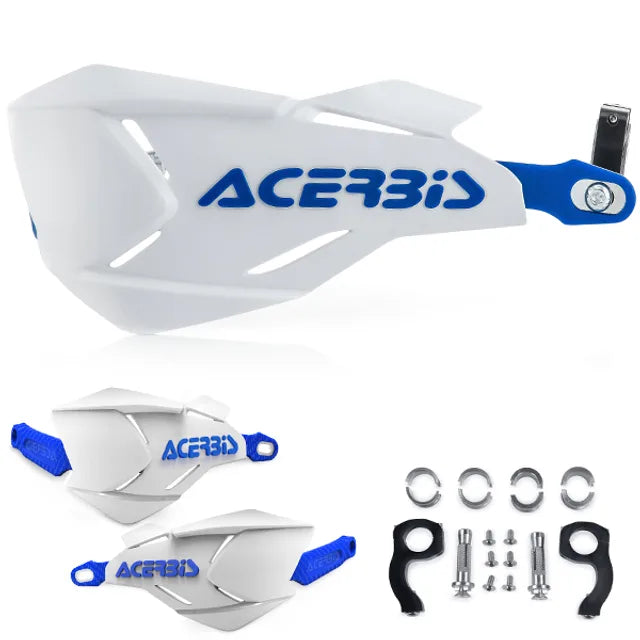 Acerbis X-Factory Handguards - White Blue
