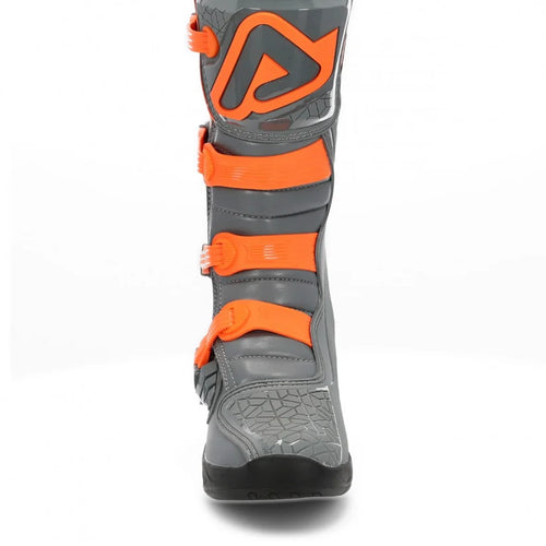 Acerbis X-Team Grey Orange Motocross Boots