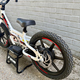 Ex Display Amped A16 Electric Balance Bike - White